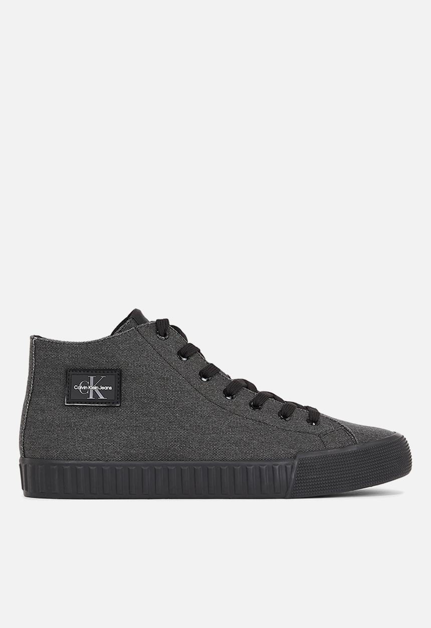 Calvin Klein - Skater vulc mid laceup cs ml dif - black