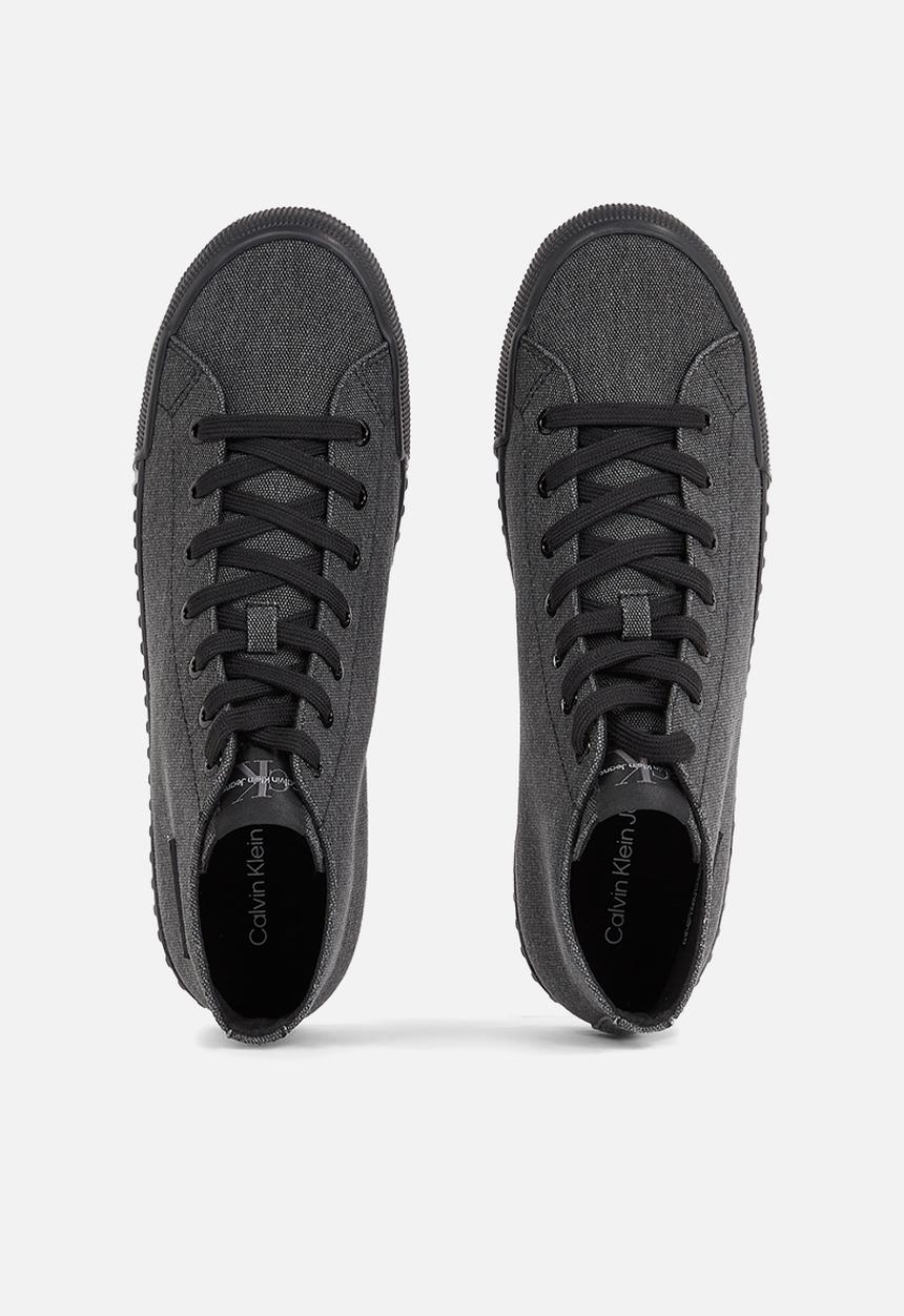 Calvin Klein - Skater vulc mid laceup cs ml dif - black