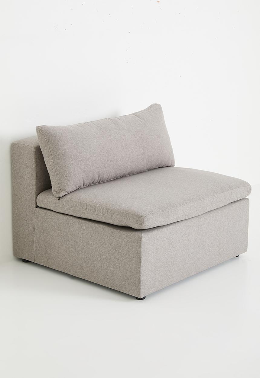Sixth Floor - Halo 1 seater armless - dallas mist