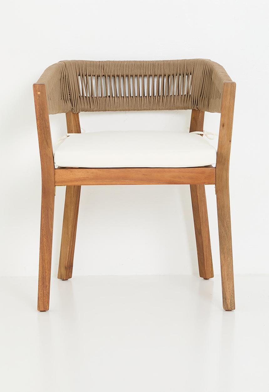 Sixth Floor - Sodar outdoor dining chair - Natural