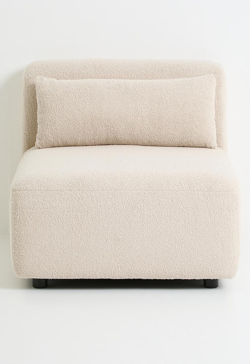 Sixth Floor - Yuca modular single seater - natural