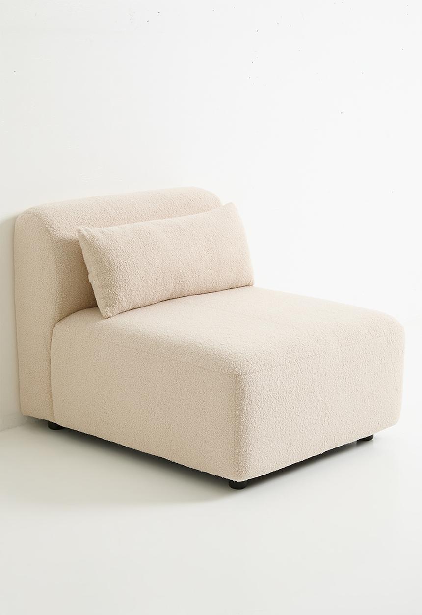 Sixth Floor - Yuca modular single seater - natural