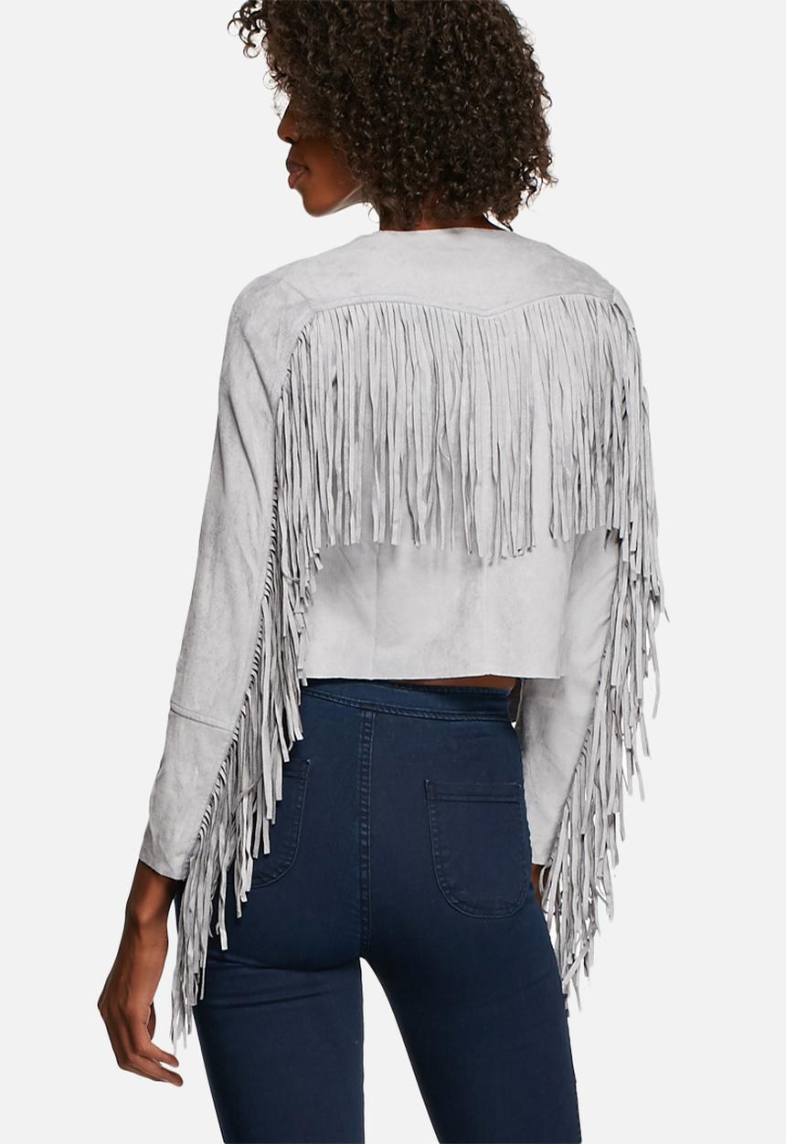 Glamorous - Fringe Crop Jacket