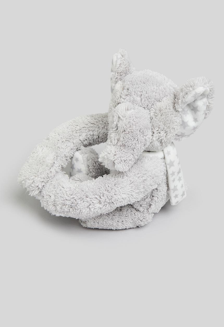 Pop Candy - Blanket & soft toy set-grey & white