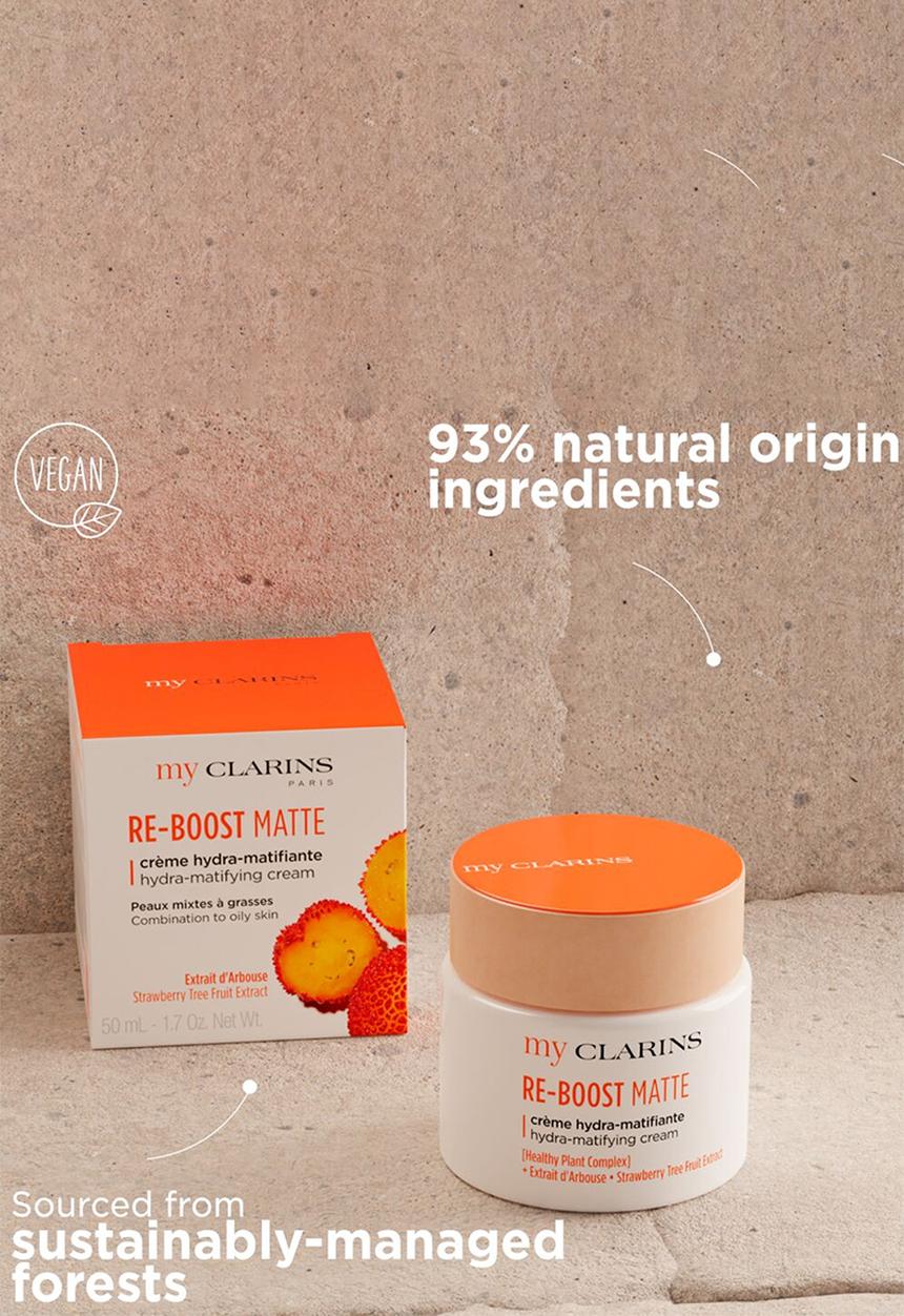 Clarins - My Clarins RE-BOOST Matte Hydra-Mattifying Cream