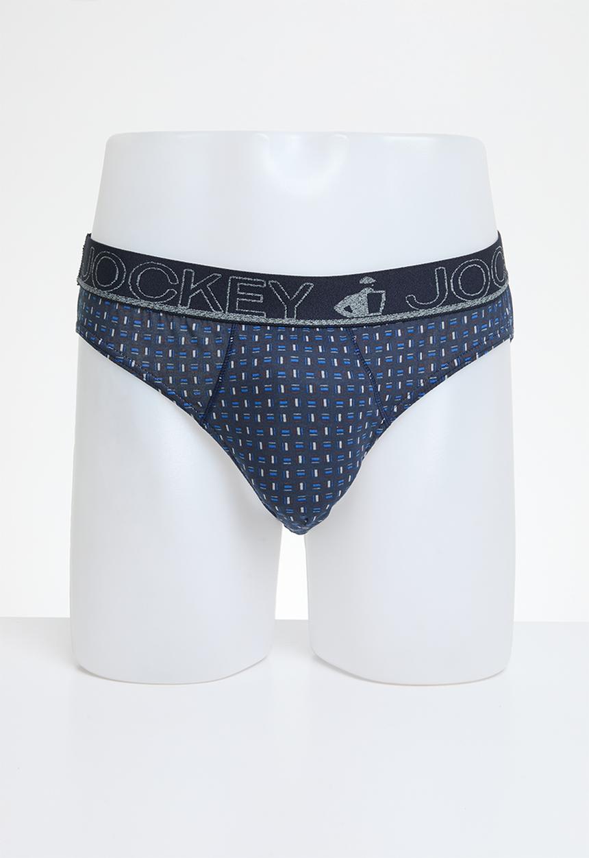 Jockey - 3 Pack fancy jockey brief - multi 