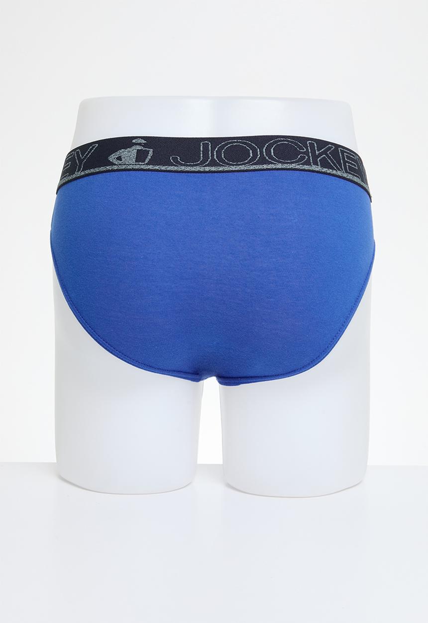 Jockey - 3 Pack fancy jockey brief - multi 