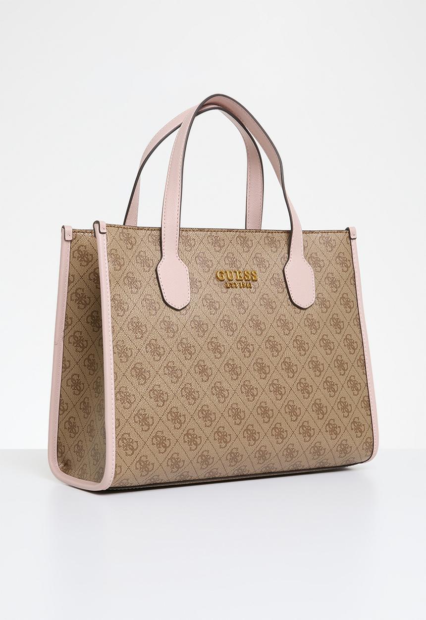 GUESS - Silvana small tote bag- pink