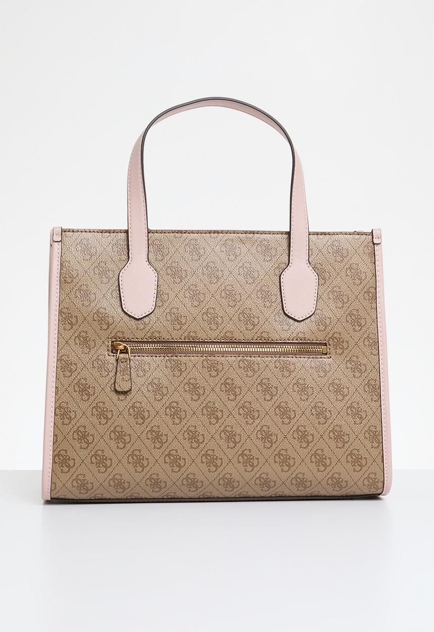 GUESS - Silvana small tote bag- pink