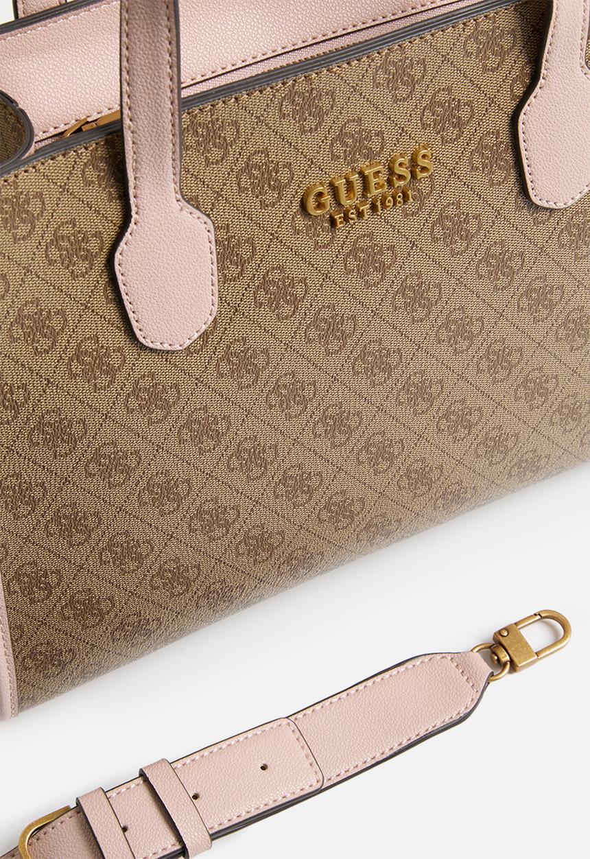 GUESS - Silvana small tote bag- pink