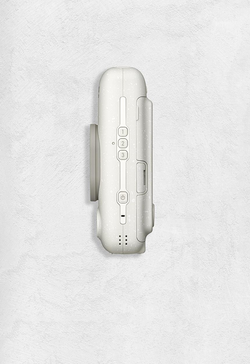 Fujifilm - Instax Cam mini LiPlay- White