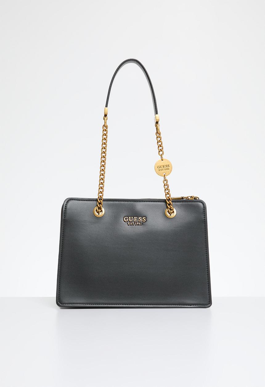 GUESS - Iseline girlfriend shoulder satchel bag - black
