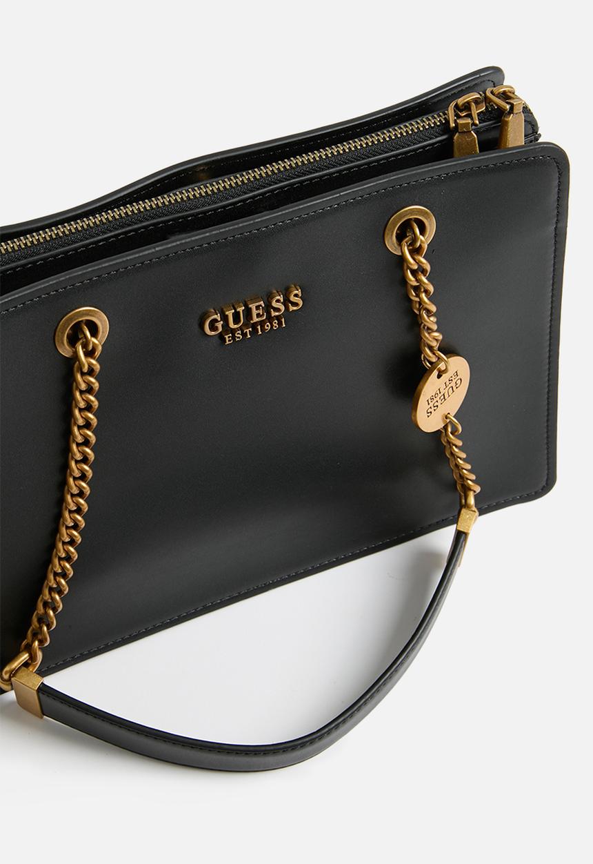 GUESS - Iseline girlfriend shoulder satchel bag - black