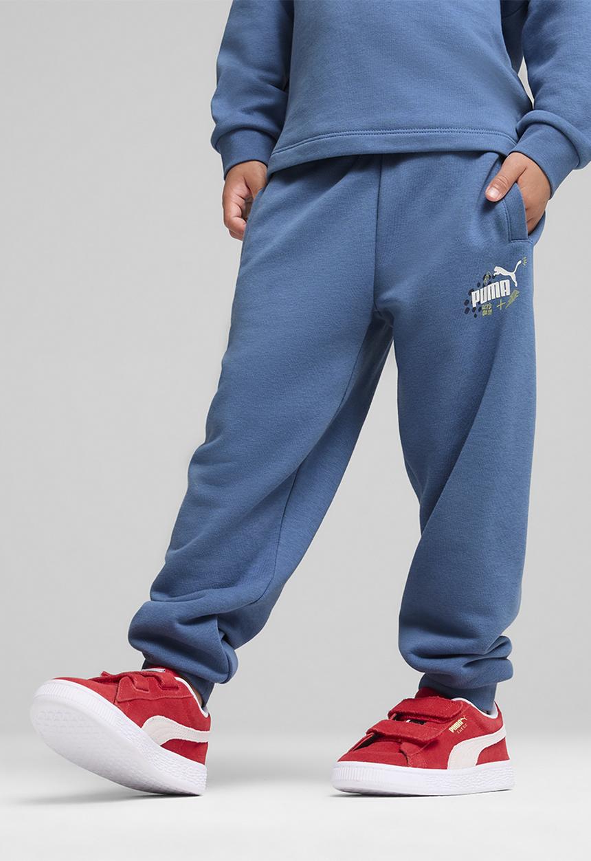 PUMA - EEss+ puma fc sweatpants tr - blue horizon