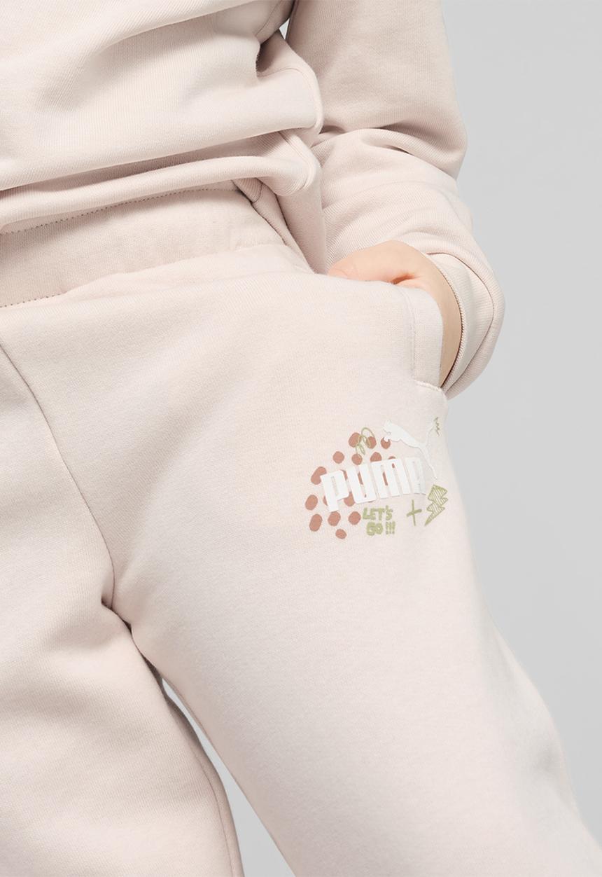 PUMA - Ess+ puma fc sweatpants tr - island pink