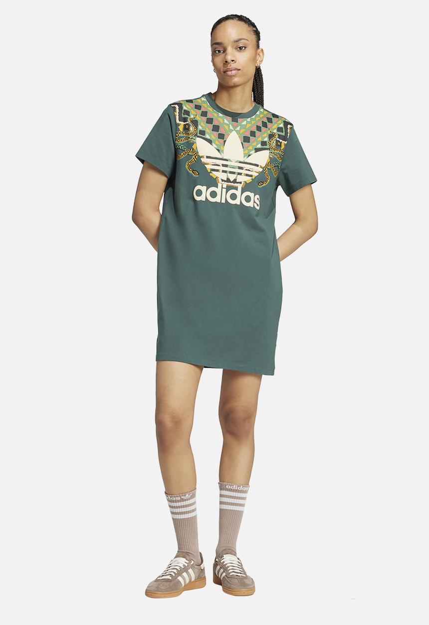 adidas Originals - Farm dress - mineral green