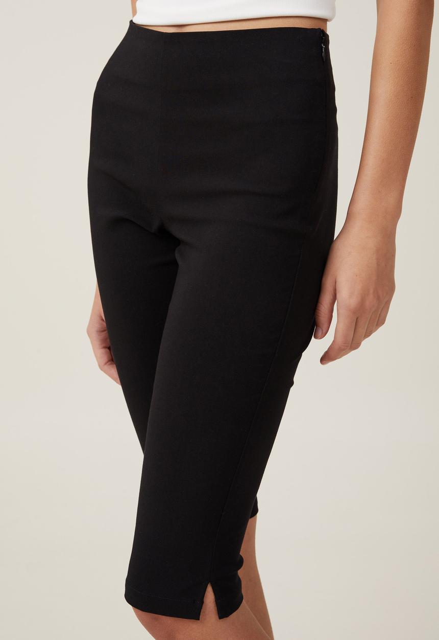 Cotton On - Corey Capri Pant - Black