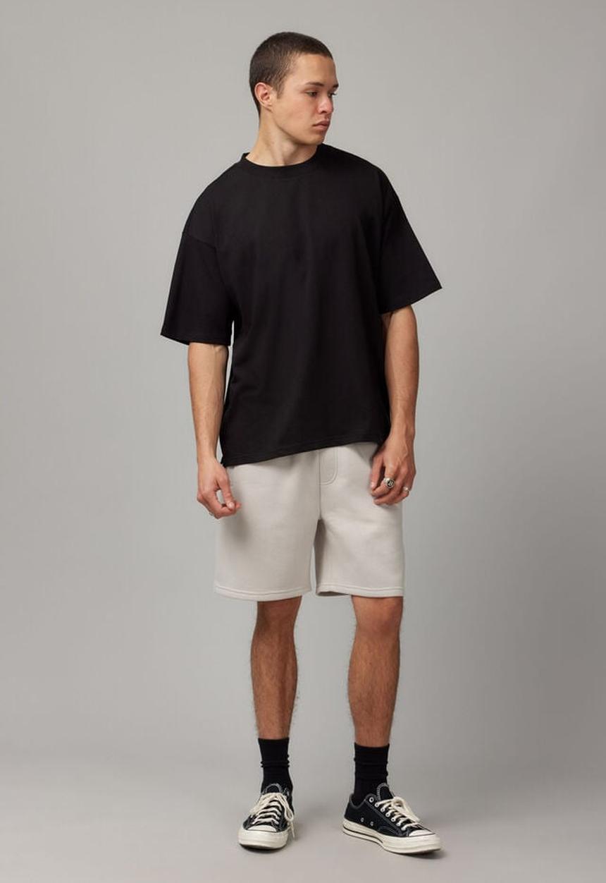 Factorie - Fleece track short - fog