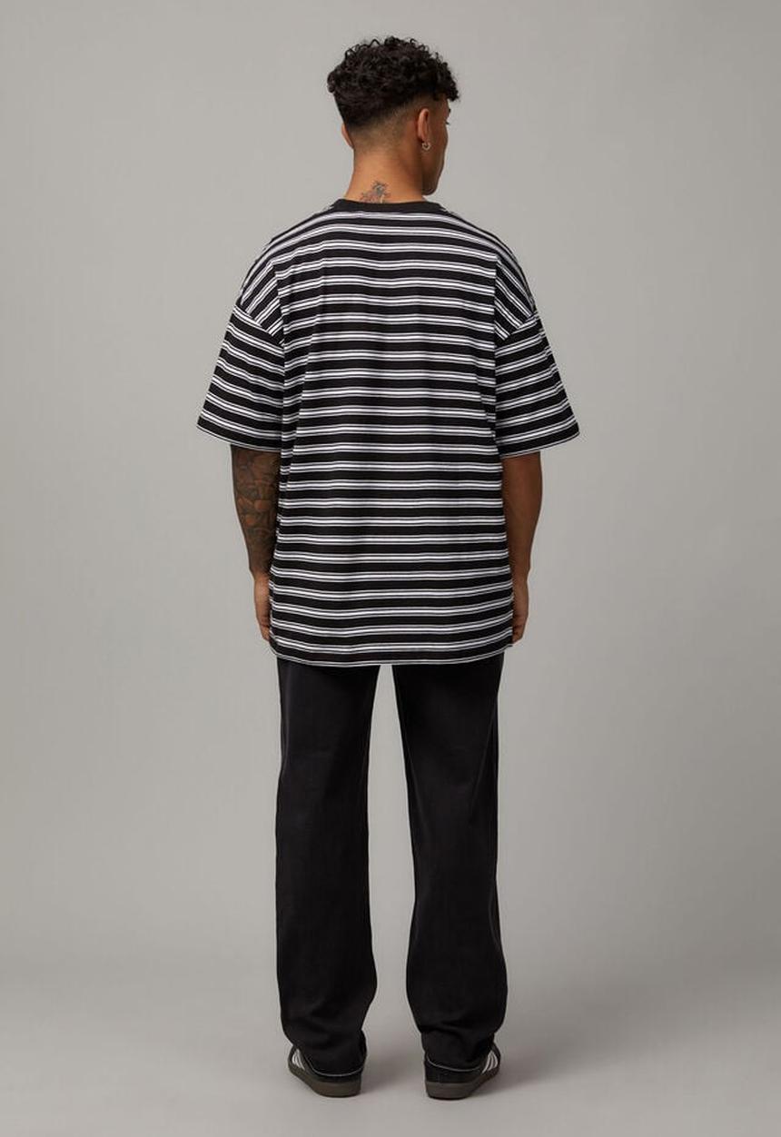 Factorie - Half slim straight jean - black