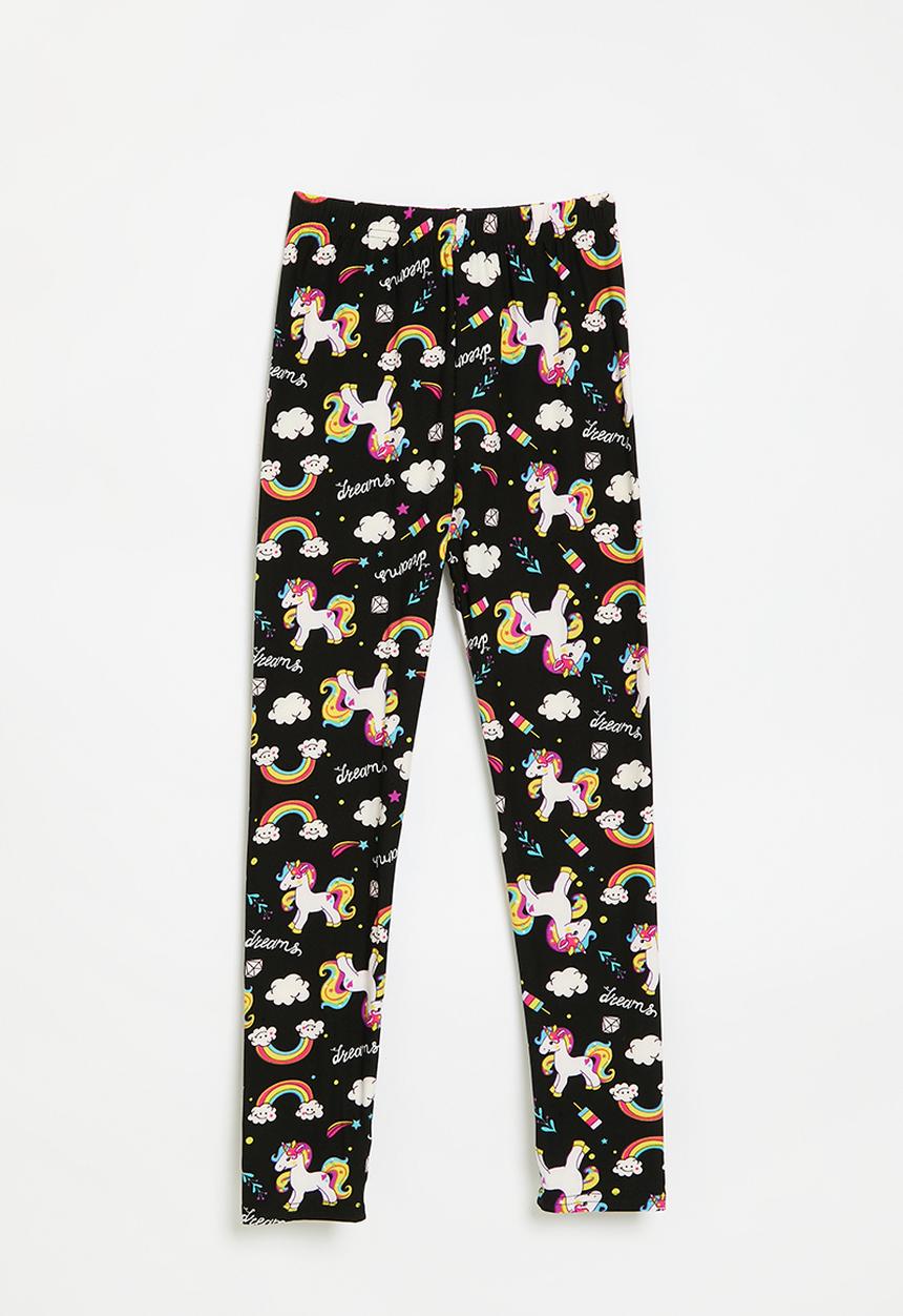 Pop Candy - Printed leggings - black