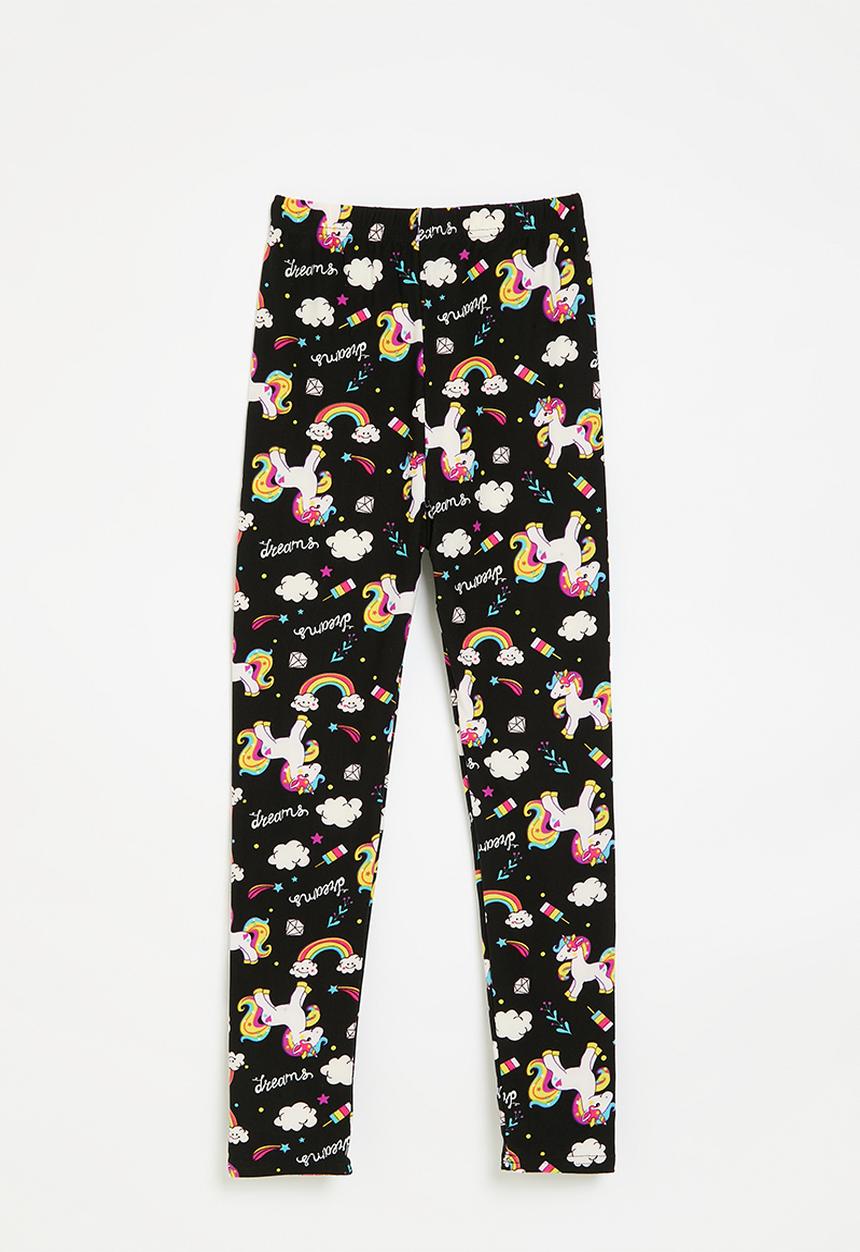 Pop Candy - Printed leggings - black