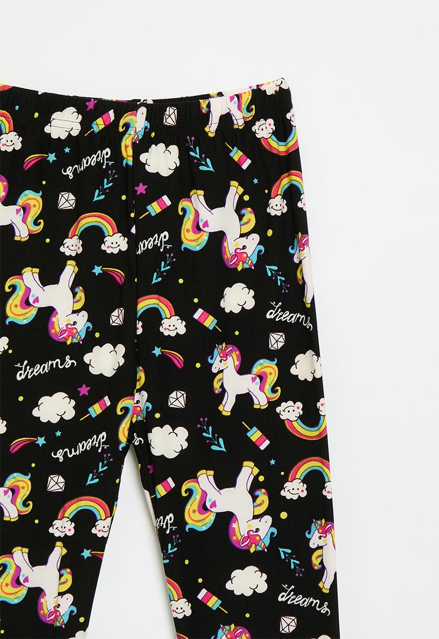 Pop Candy - Printed leggings - black