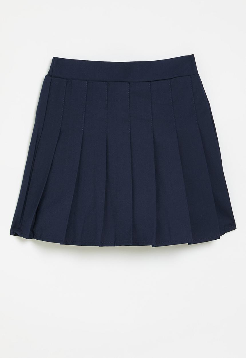 Pop Candy - Pleated skirt - navy blue