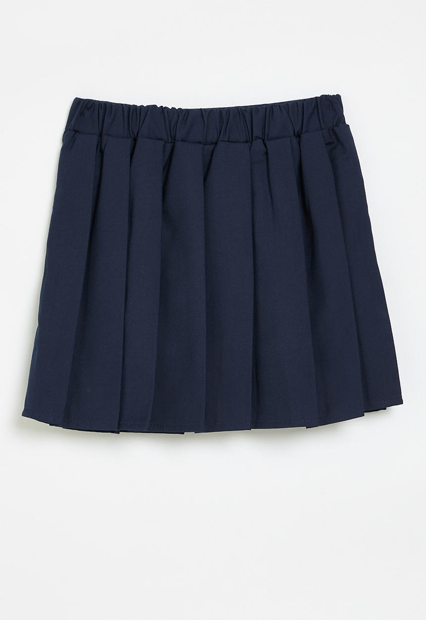 Pop Candy - Pleated skirt - navy blue