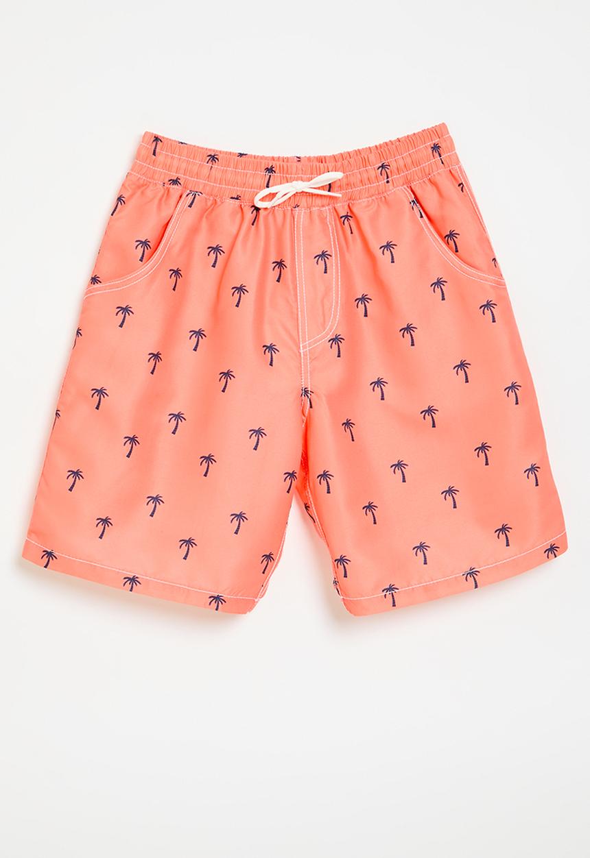 Pop Candy - Printed board shorts - orange