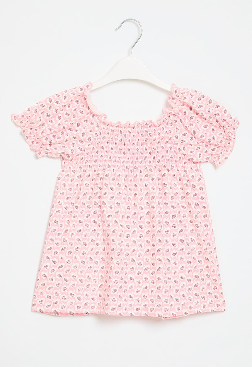 Pop Candy - Puff sleeve top - pink