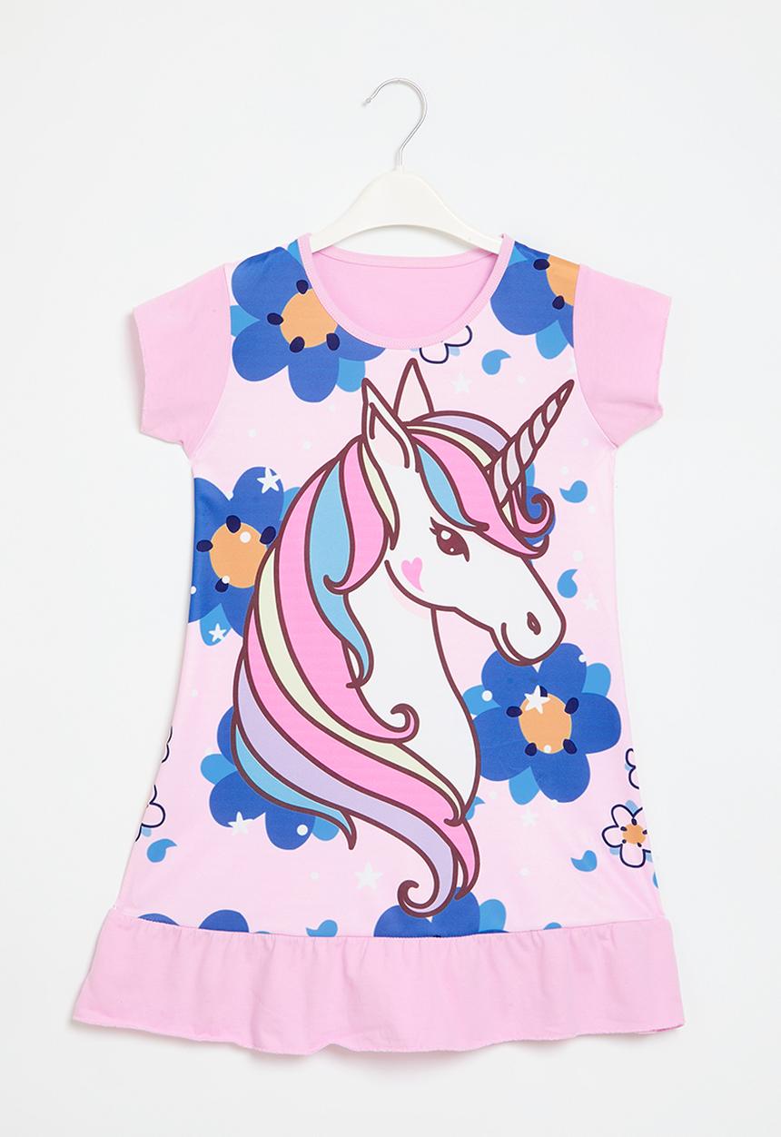 Pop Candy - Printed night dress - lilac