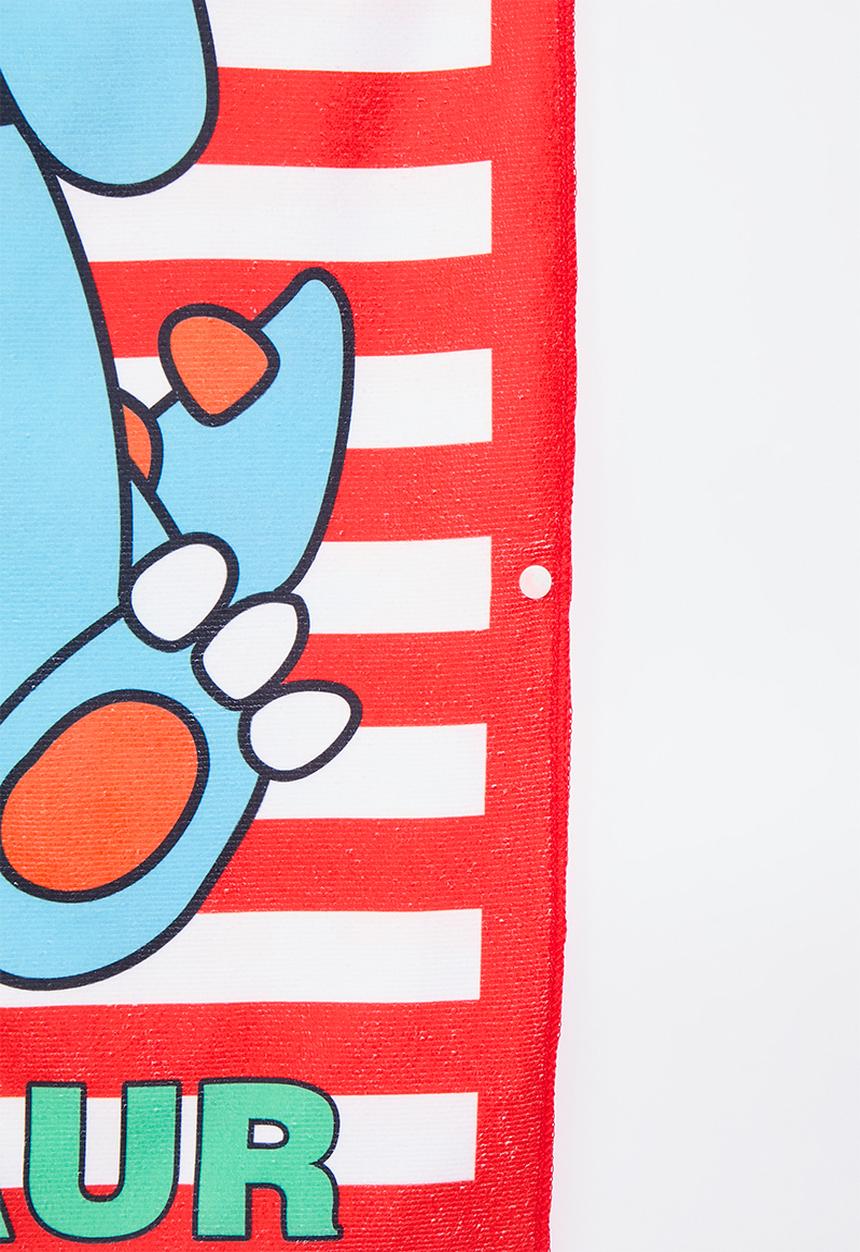 Pop Candy - Hooded beach towel - blue & red