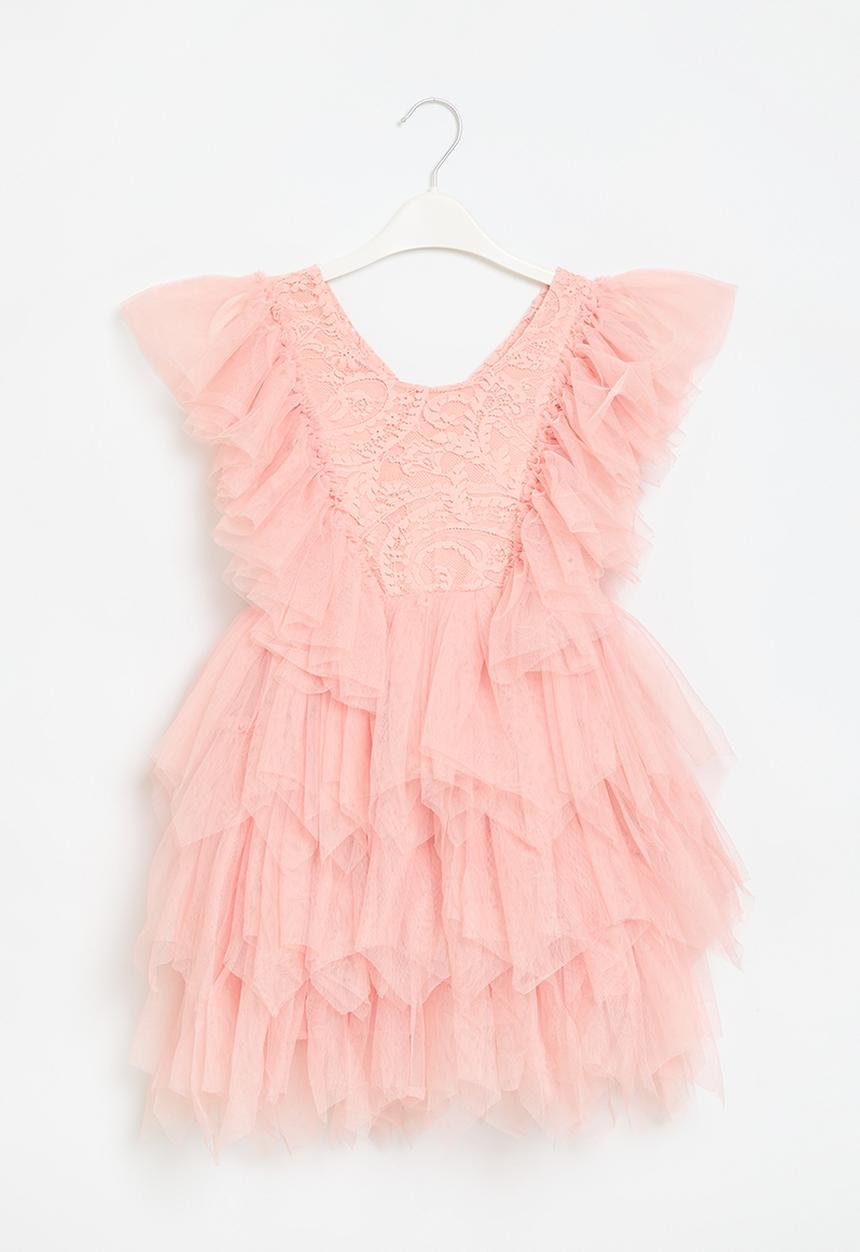 Pop Candy - Mesh occasion dress - pink