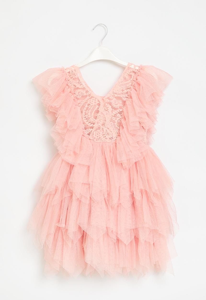 Pop Candy - Mesh occasion dress - pink