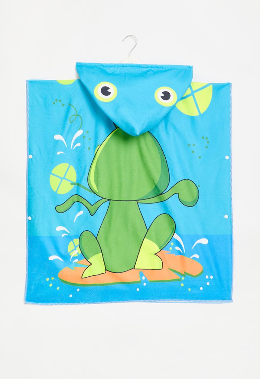Pop Candy - Hooded beach towel - blue
