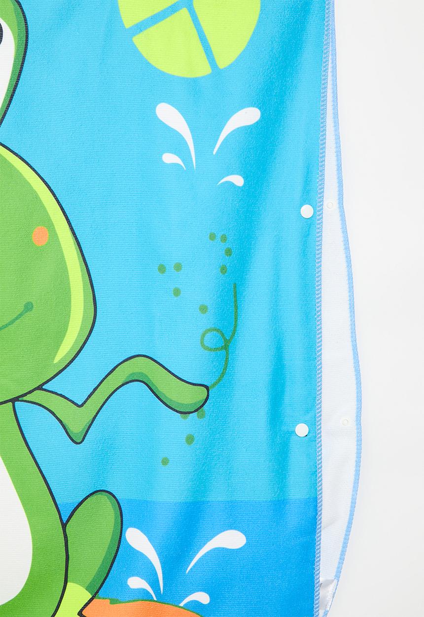 Pop Candy - Hooded beach towel - blue