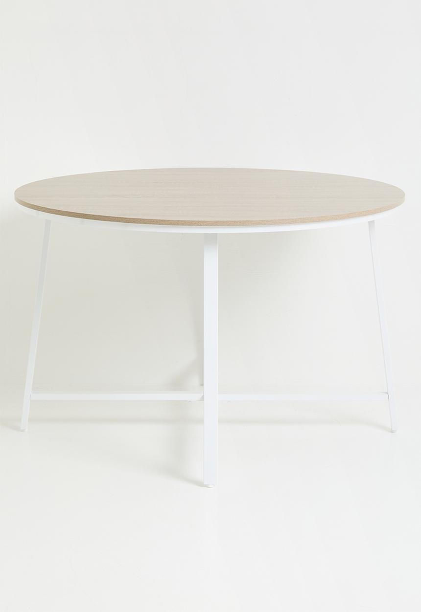 Sixth Floor - Nimbus dining table - natural & white