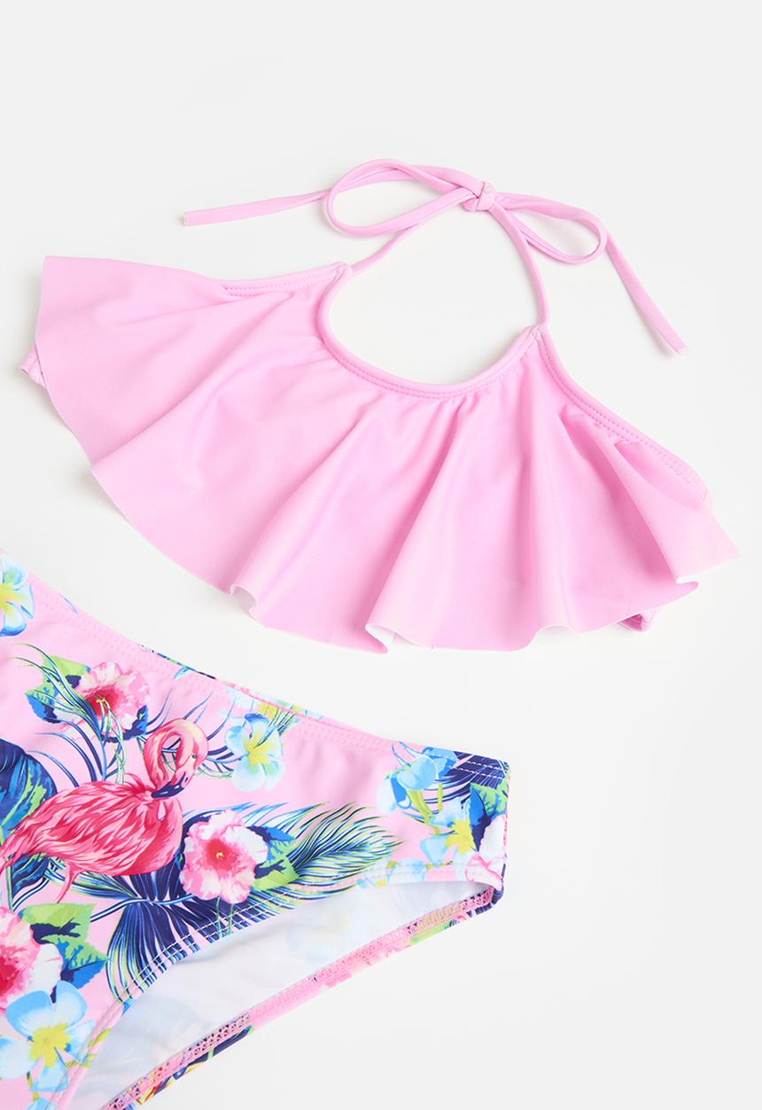Pop Candy - Halter neck bikini set-pink