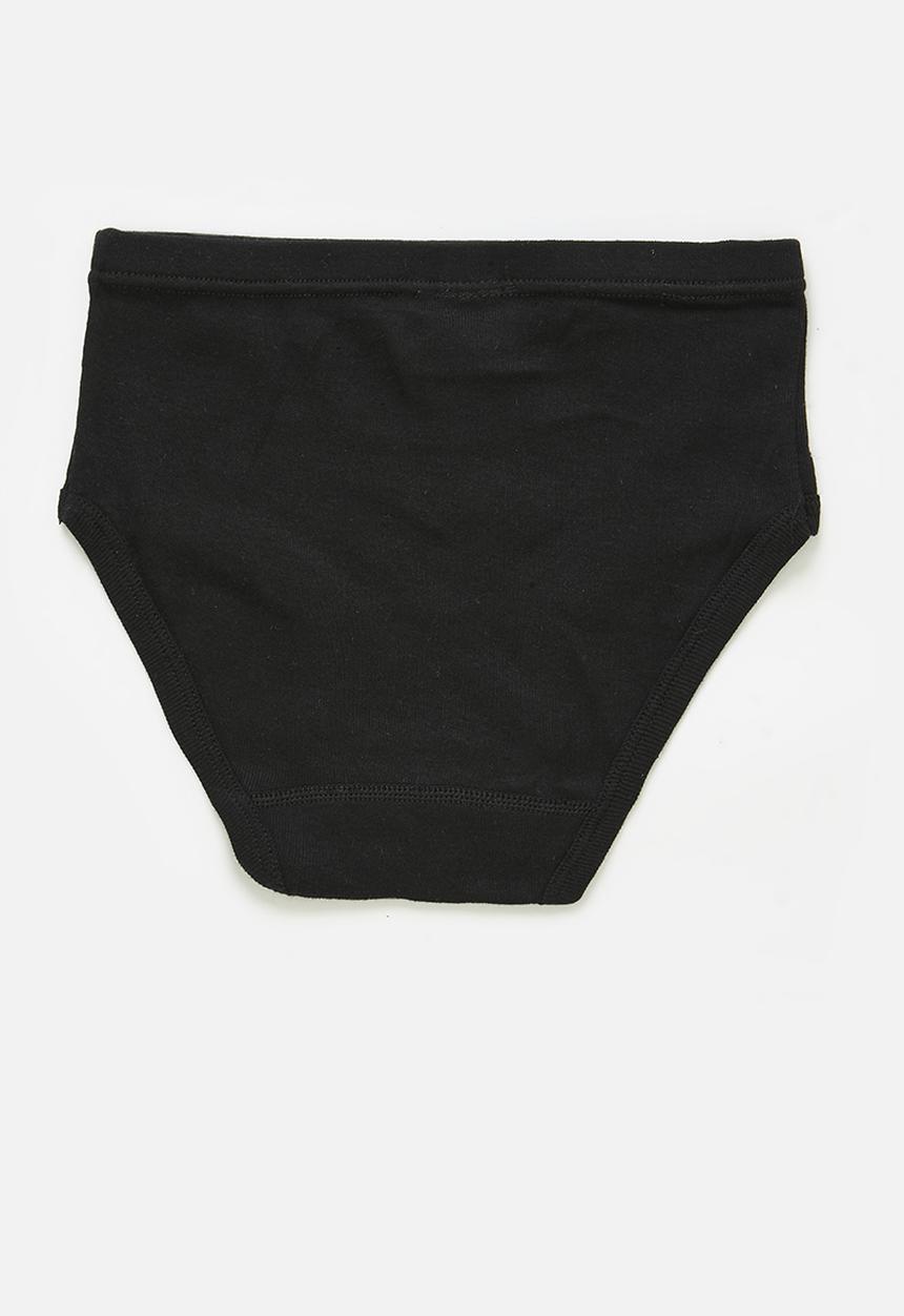 Pop Candy - 3 Pack underwear set - black
