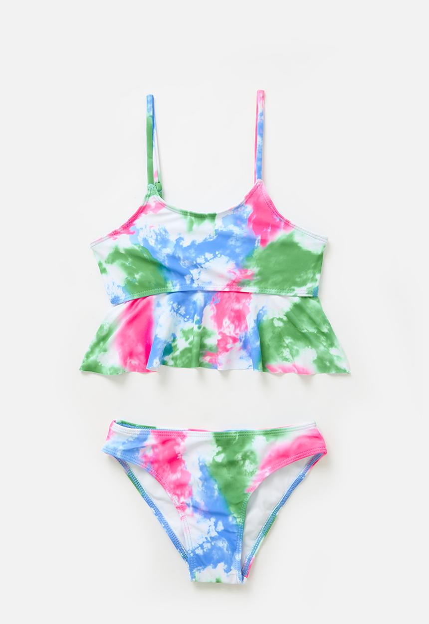 Pop Candy - Tie dye bikini set - multi