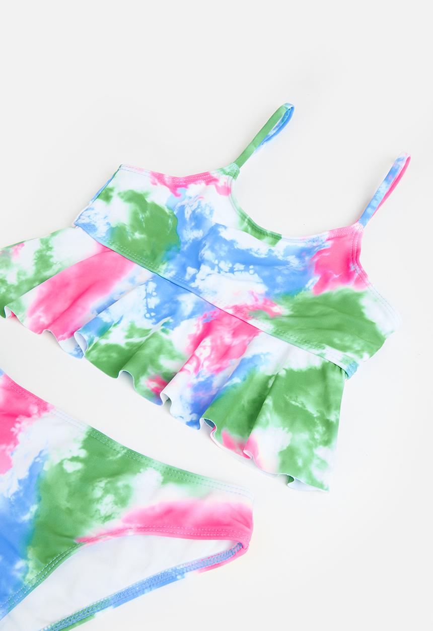 Pop Candy - Tie dye bikini set - multi