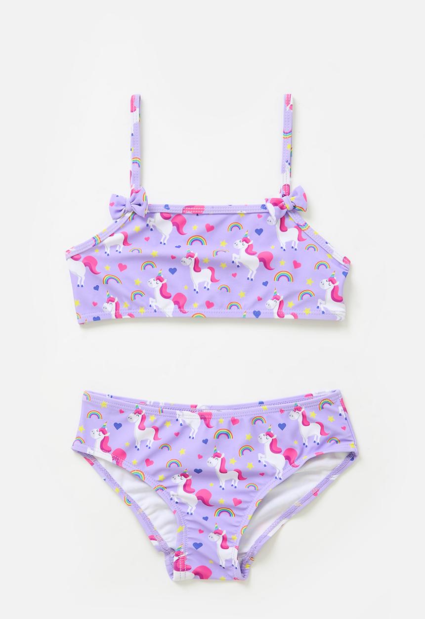 Pop Candy - Printed bikini set - purple