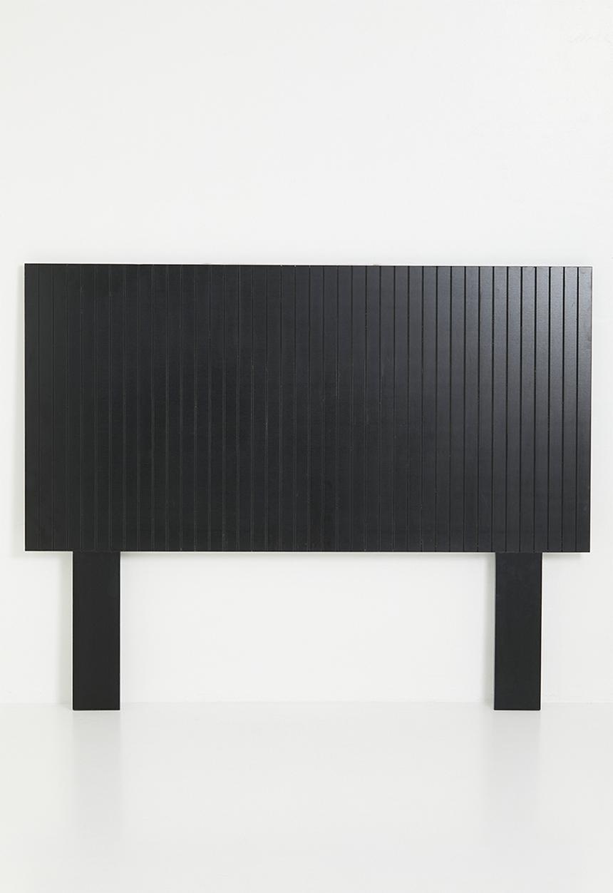 Me&Co - Soho ribbed headboard - black