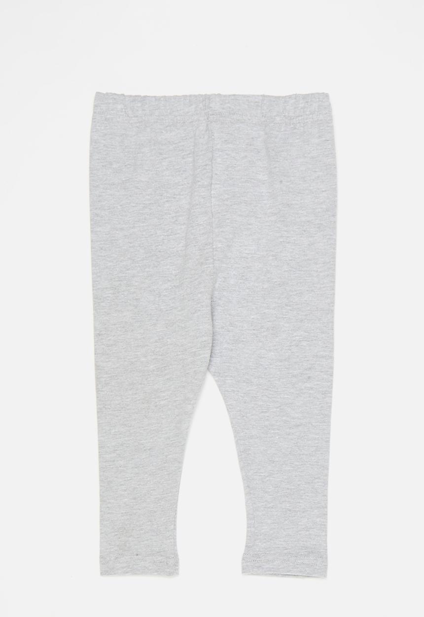 Pop Candy - 2 Pack legging - black & grey