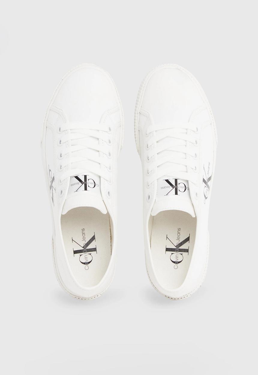 Calvin Klein - Ess vulc mono w - white