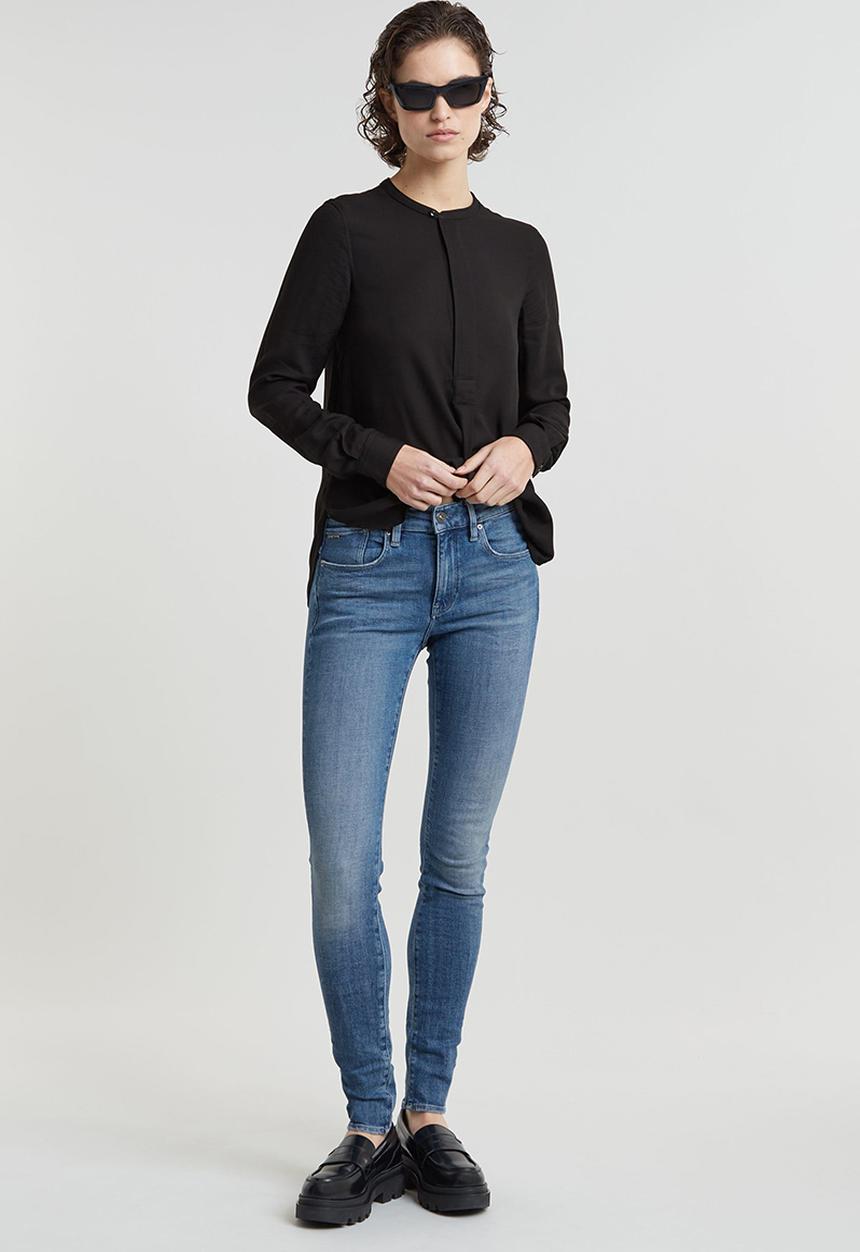G-STAR - Lhana Skinny Wmn - Faded Blue Agate