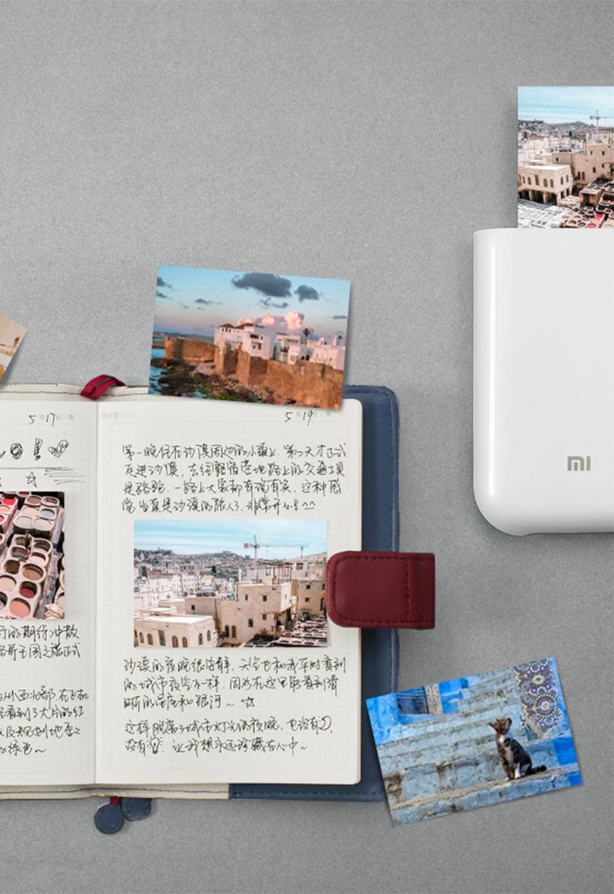 Xiaomi - Portable Photo Printer Paper - White