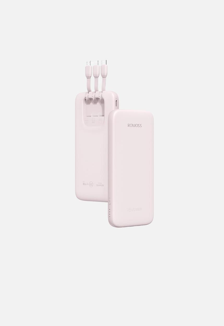 Romoss - Power Bank 10000MAH 15W - Pink