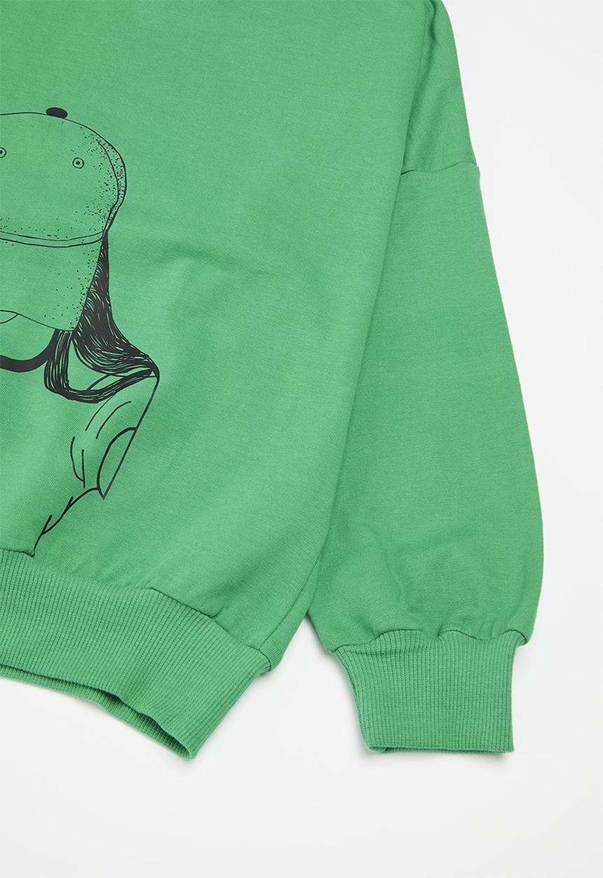 Pop Candy - Printed sweatsuit - green