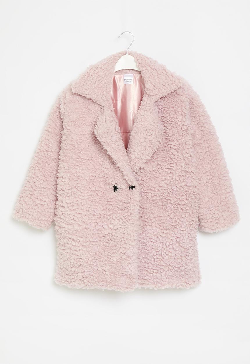Pop Candy - Teddy coat - pink